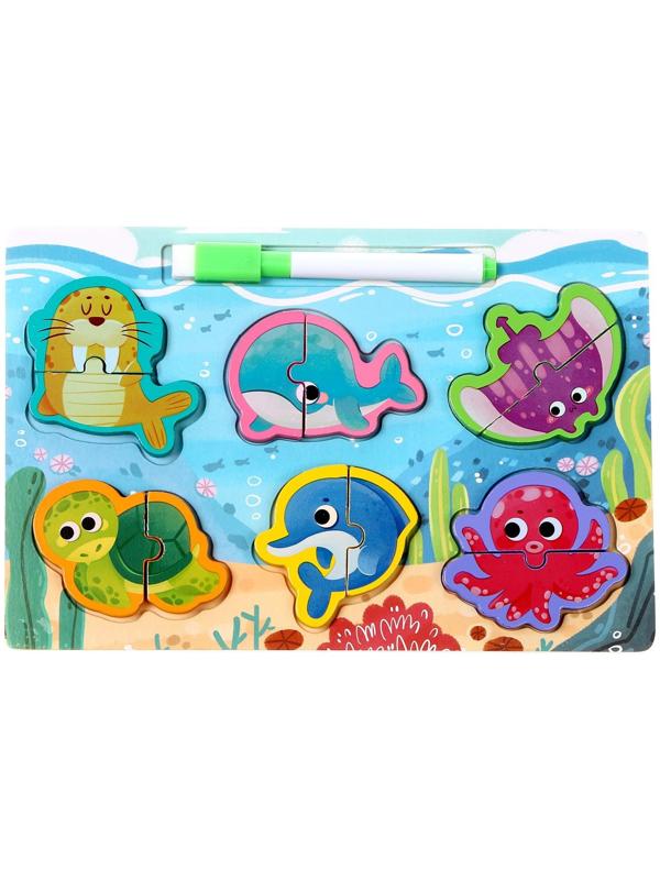 Рамка-вкладка «‎Морской мир»‎