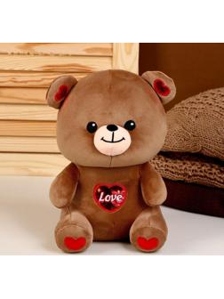 Мягкая игрушка «Медведь», размер 22 см, цвет коричневый