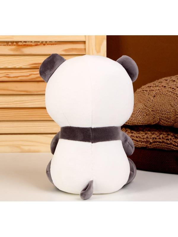 Мягкая игрушка «Панда», размер 22 см, цвет серо-белый