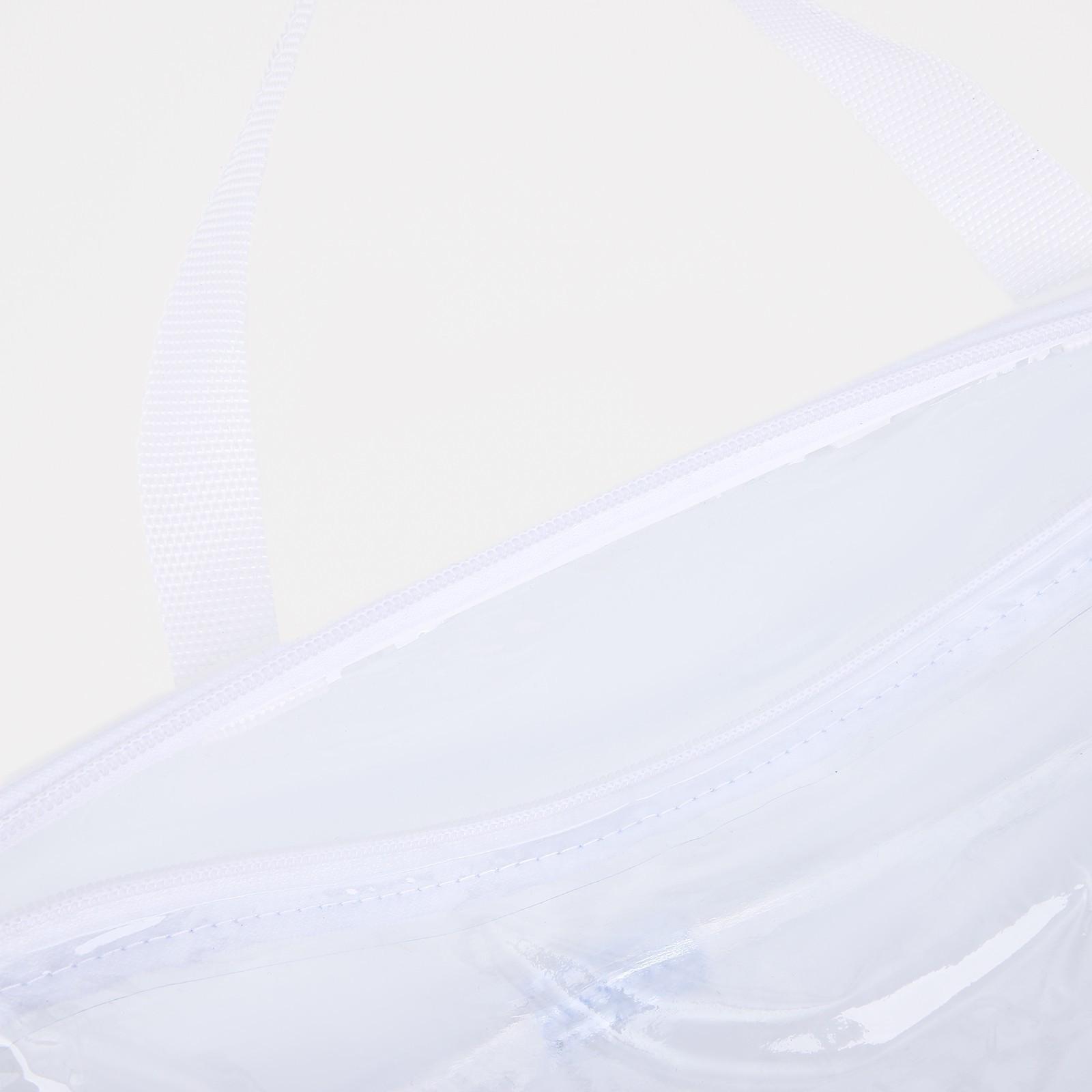 Косметичка на молнии, цвет белый