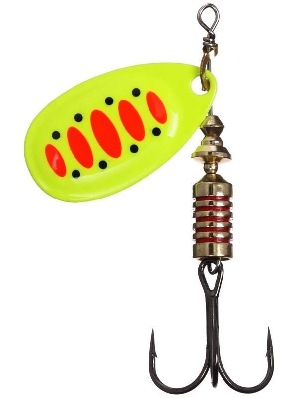 Блесна вращающаяся Akara Action Series Aglia 3, 7 г, цвет A33