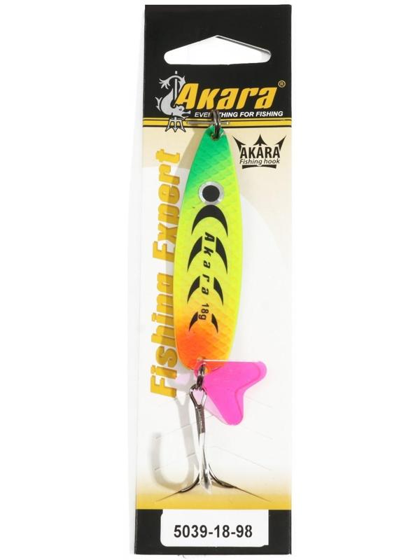 Блесна колеблющаяся Akara 5039 Cyclops, 18 г, цвет 98