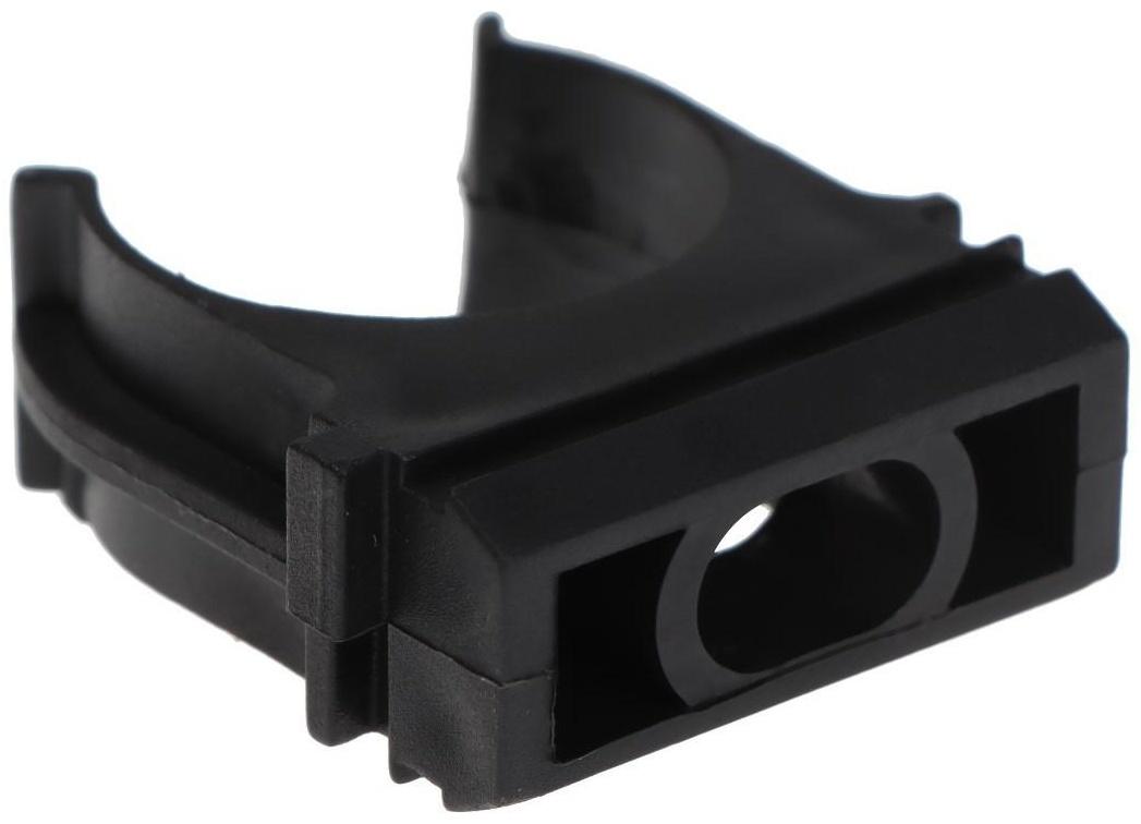 Крепеж-клипса для труб Урал ПАК, 20 мм, черная, АТ-30120-010