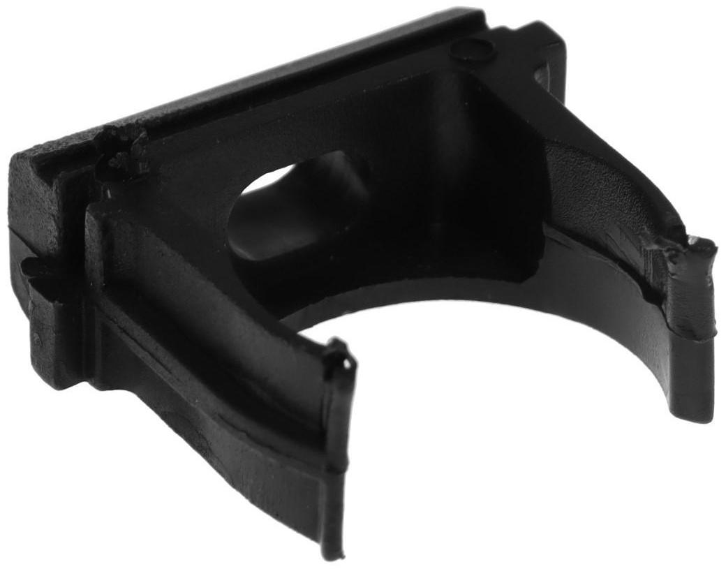 Крепеж-клипса для труб Урал ПАК, 25 мм, черная, АТ-30125-010