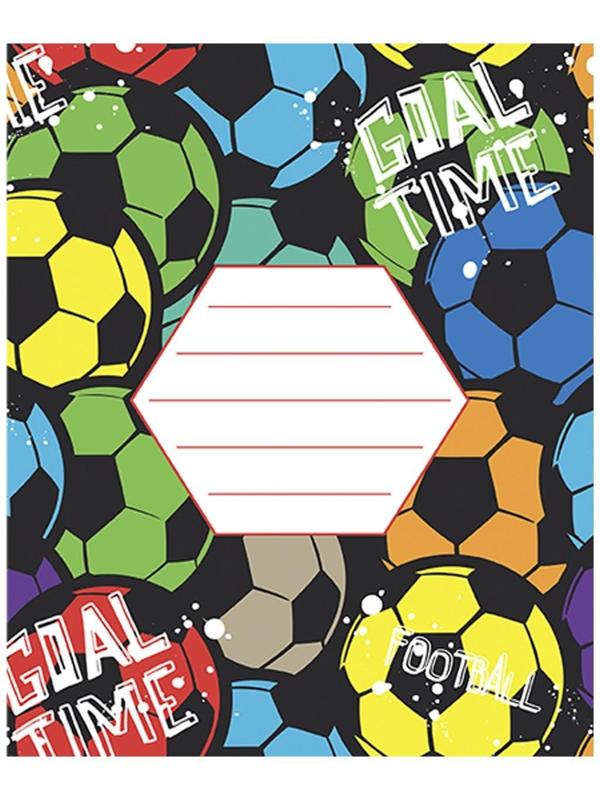 Тетрадь 12 листов в косую линию 