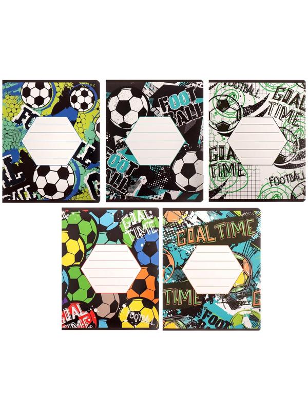 Тетрадь 12 листов в косую линию 