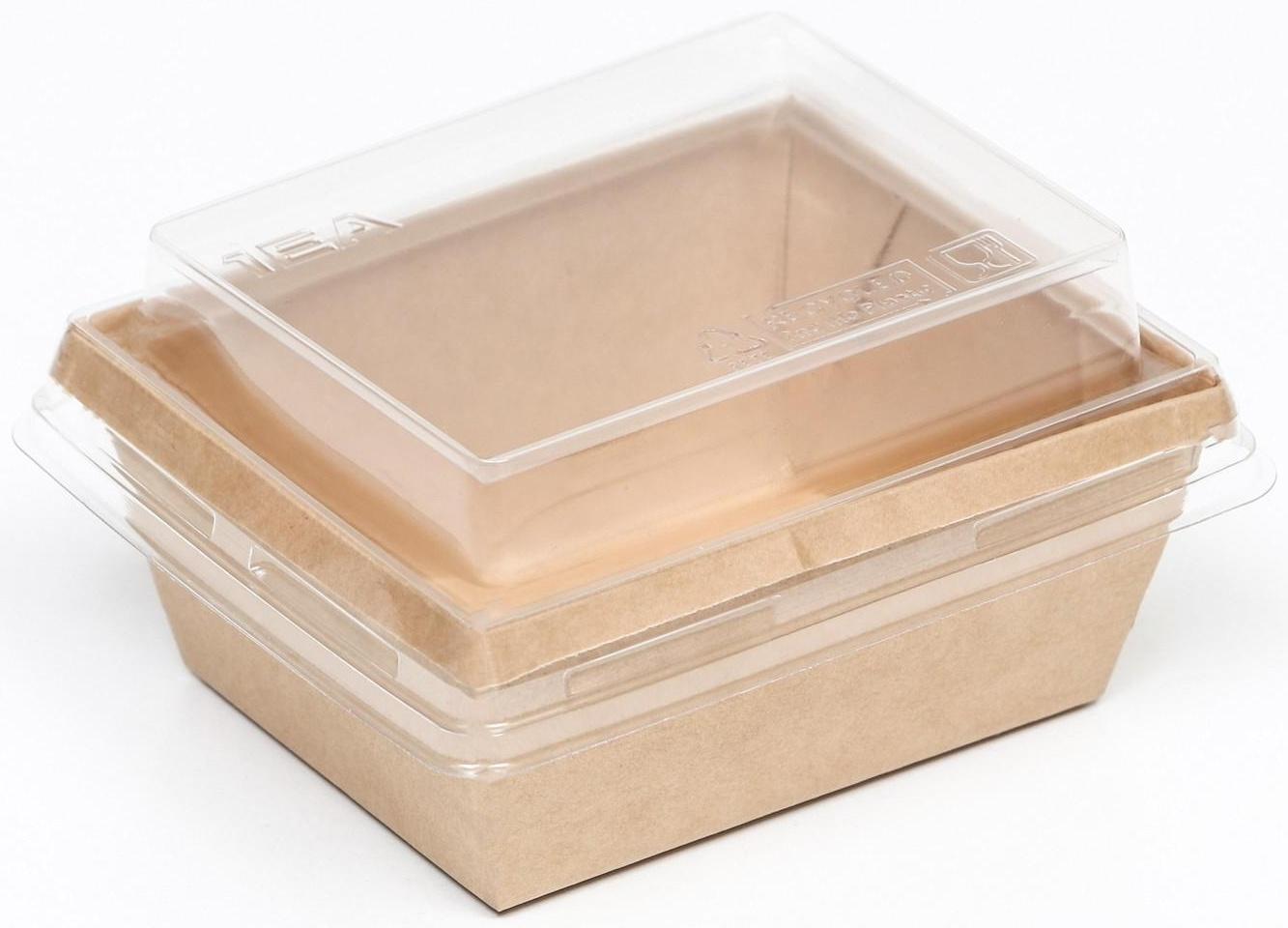 Контейнер для кондитерских изделий, купольная  крышка, 250 мл