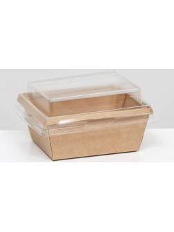 Контейнер для кондитерских изделий, купольная  крышка, 250 мл