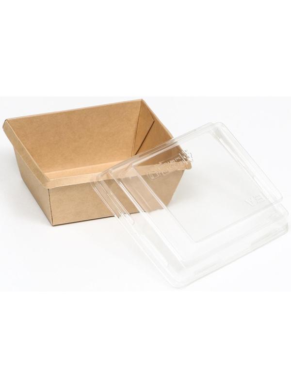 Контейнер для кондитерских изделий, купольная  крышка, 250 мл