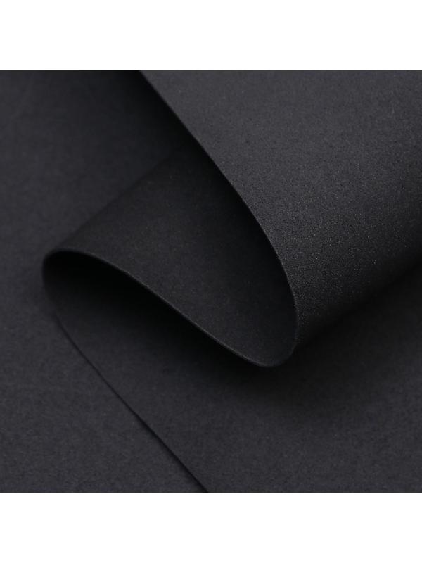 Фоамиран 0,8-1 мм черный  60х70 см