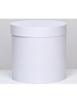 Шляпная коробка белая, 23 х 23 см
