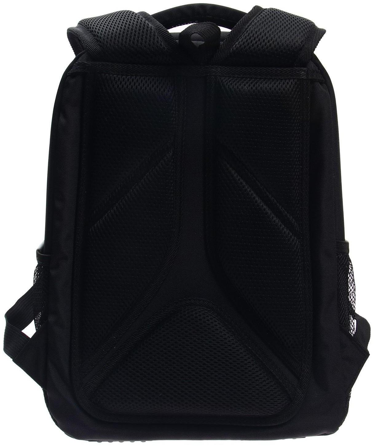 Рюкзак каркасный, 37 х 26 х 16 см, Grizzly RAw-396, чёрный RAw-396-7_3