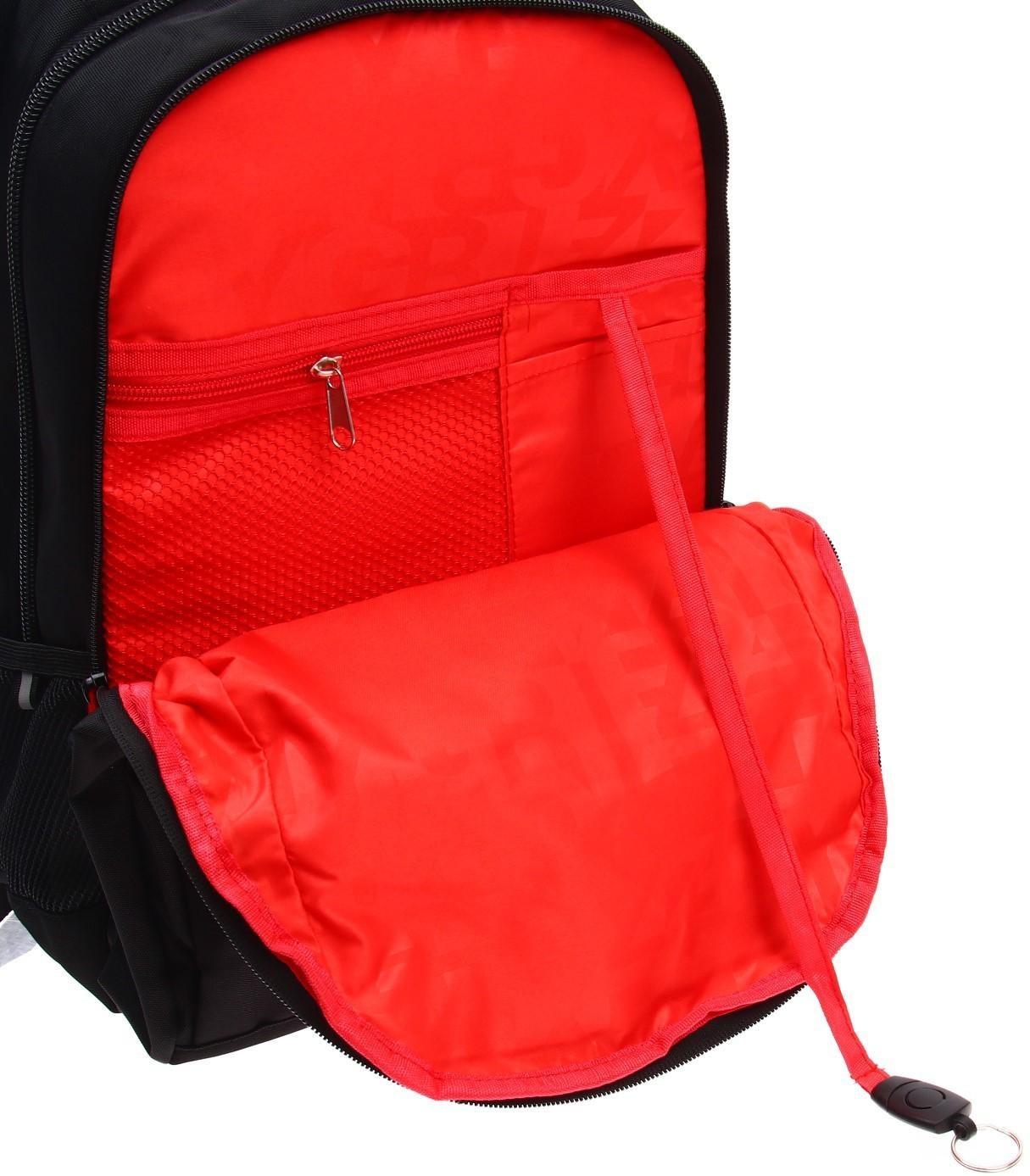 Рюкзак молодёжный Grizzly, 43 х 31 х 20 см, эргономичная спинка, отделение для ноутбука