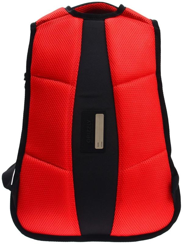 Рюкзак молодёжный Grizzly, 43 х 31 х 20 см, эргономичная спинка, отделение для ноутбука