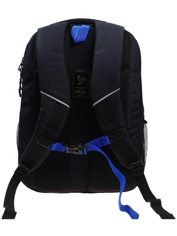 Рюкзак молодёжный Grizzly, 42 х 31 х 22 см, эргономичная спинка, отделение для ноутбука
