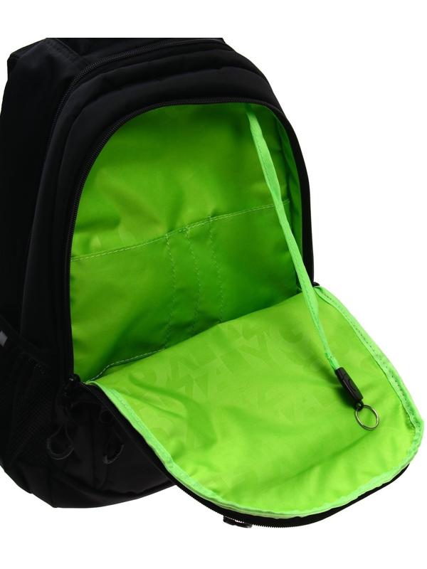 Рюкзак молодёжный Grizzly, 47 х 32 х 17 см, эргономичная спинка, отделение для ноутбука