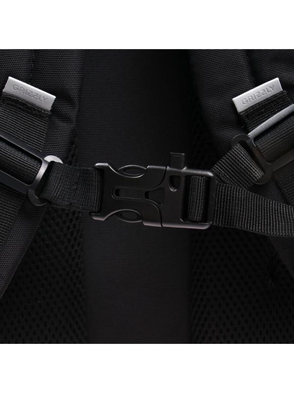 Рюкзак молодёжный Grizzly, 43 х 29 х 15 см, эргономичная спинка, отделение для ноутбука