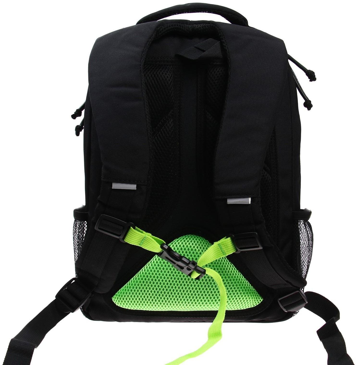 Рюкзак молодёжный Grizzly, 39 х 26 х 19 см, эргономичная спинка, отделение для ноутбука