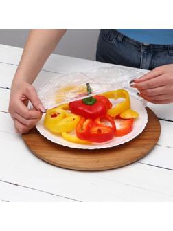 Набор пакетов для сохранения свежести продуктов с резинкой,  универсальные, 100 шт.