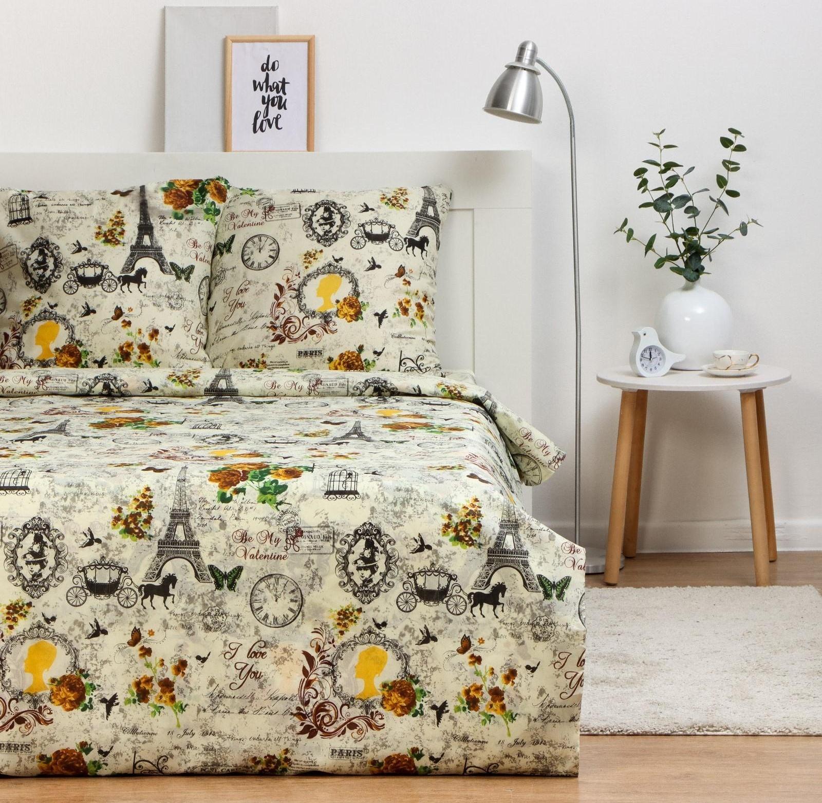 Постельное бельё 1.5сп Бояртекс, размер 145х215, 145х215, 70х70см 2шт, микрофибра 65г/м, 100% полиэстер