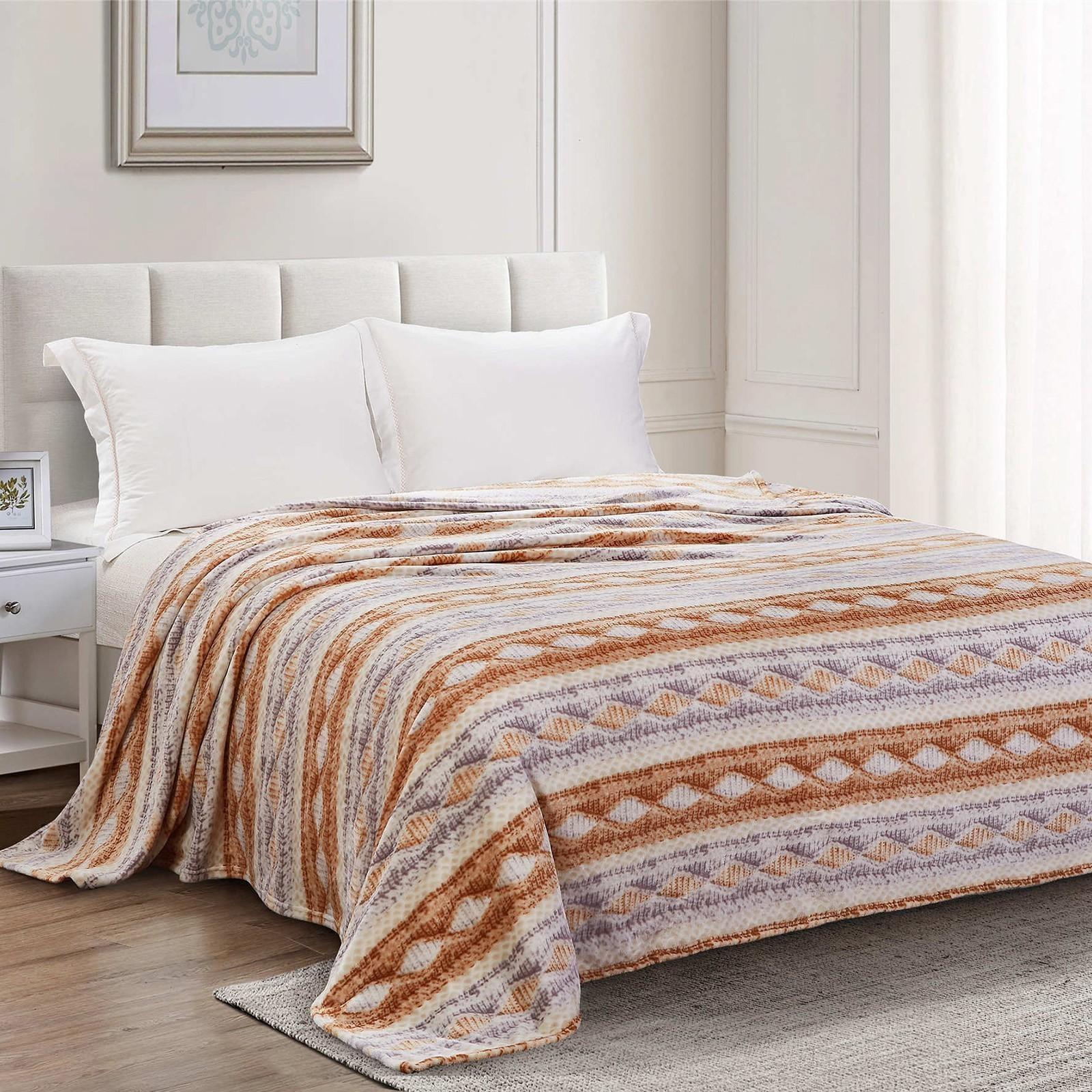 Плед 150х200см, корал-флис 165г/м, 100% полиэстер