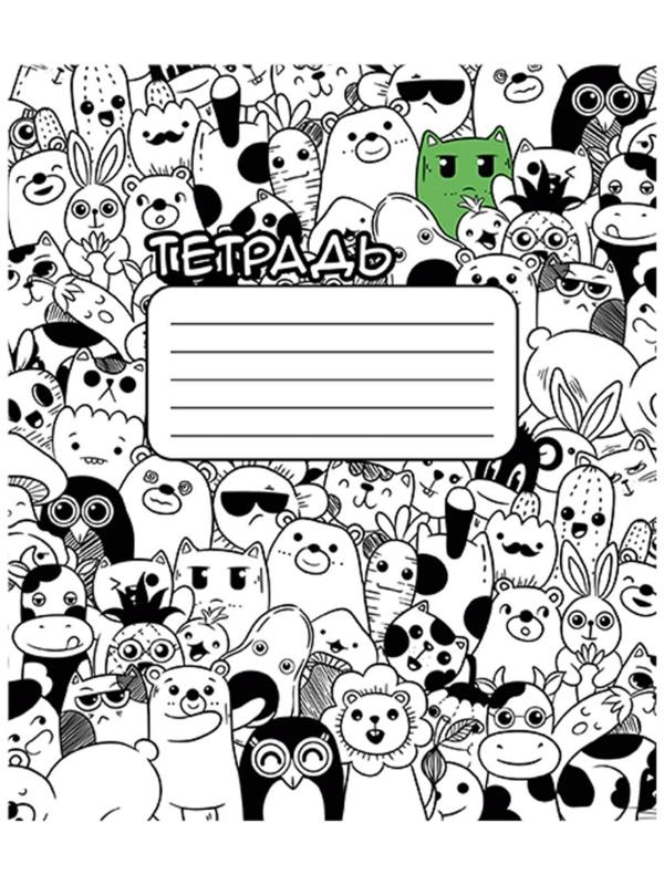 Тетрадь 24 листа в клетку 