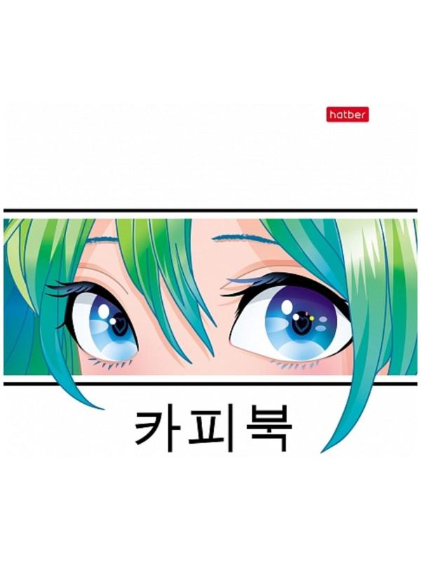 Тетрадь А5, 48 листов линия Новый взгляд, обложка мелованный картон,выборочный лак, скругленые углы, 5 видов МИКС, блок 65 г/м2 / Микс 1 шт.