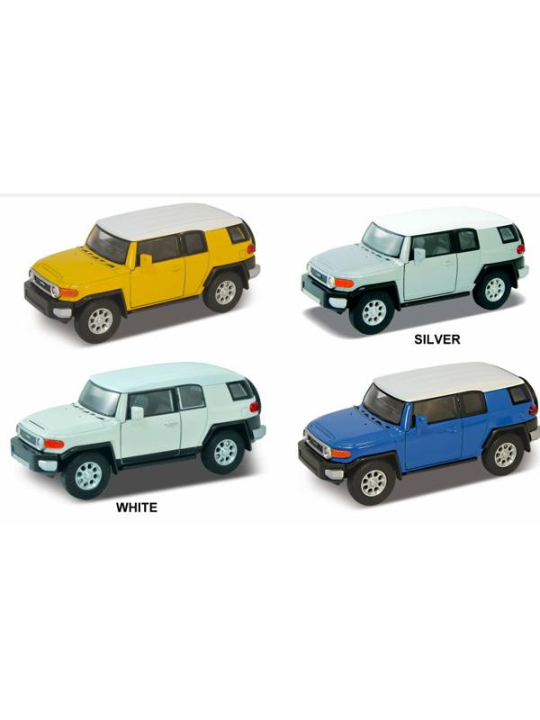 4.75 TOYOTA FJ CRUISER (син, бел)