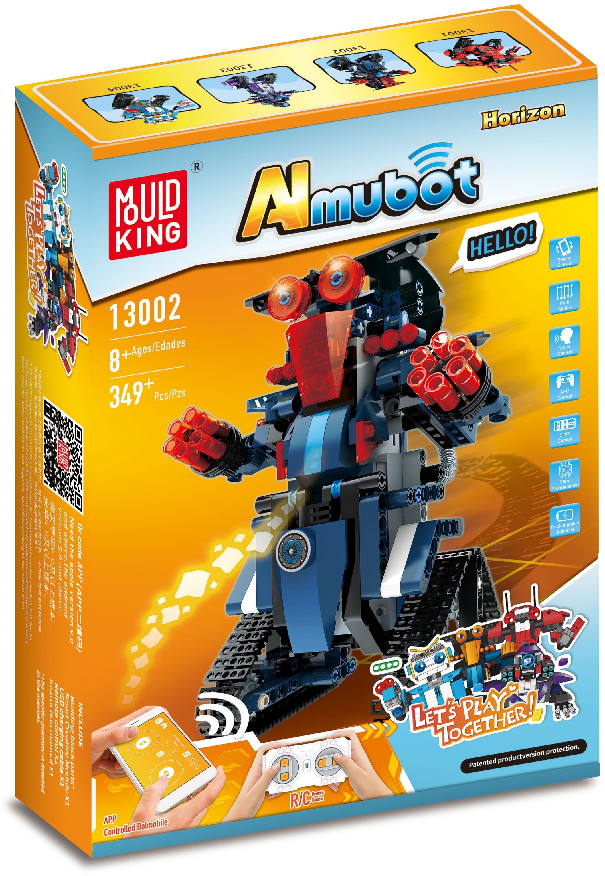 Конструктор Mould King «Робот Almubot» на радиоуправлении 13002 / 349 деталей