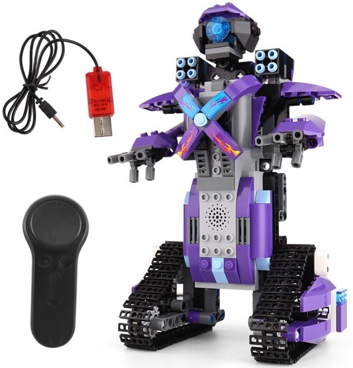 Конструктор Mould King «Гусеничный робот Almubot» на радиоуправлении 13003 / 333 детали