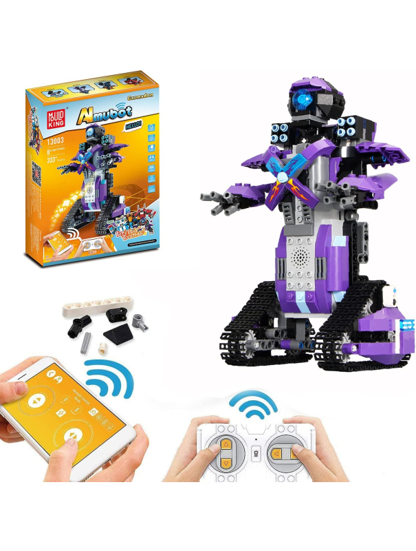 Конструктор Mould King «Гусеничный робот Almubot» на радиоуправлении 13003 / 333 детали