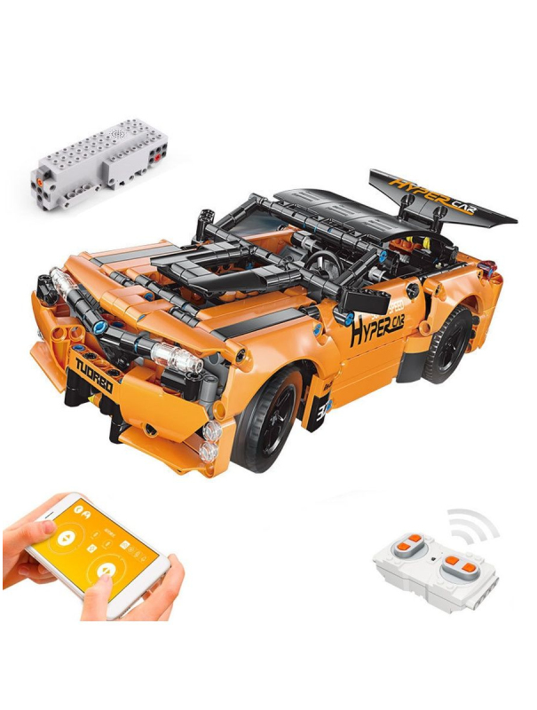 Радиоуправляемый конструктор Mould King «Dodge Challenger Orange» 15006 / 545 деталей