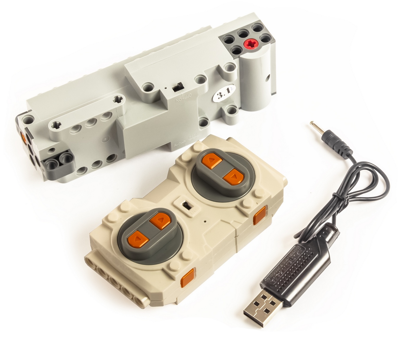 Радиоуправляемый конструктор Mould King «Dodge Challenger Red» 15017 / 733 детали