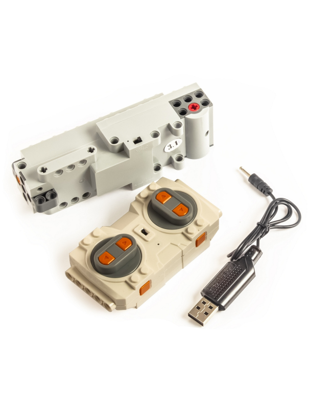 Радиоуправляемый конструктор Mould King «Тягач с манипулятором» 15027/ 938 детали