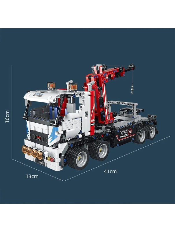 Радиоуправляемый конструктор Mould King «Тягач с манипулятором» 15027/ 938 детали