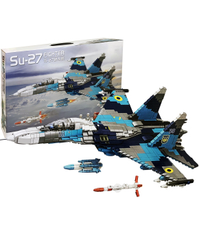 Конструктор «Самолет Su-27» 9005 / 2332 детали