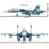 Конструктор «Самолет Su-27» 9005 / 2332 детали