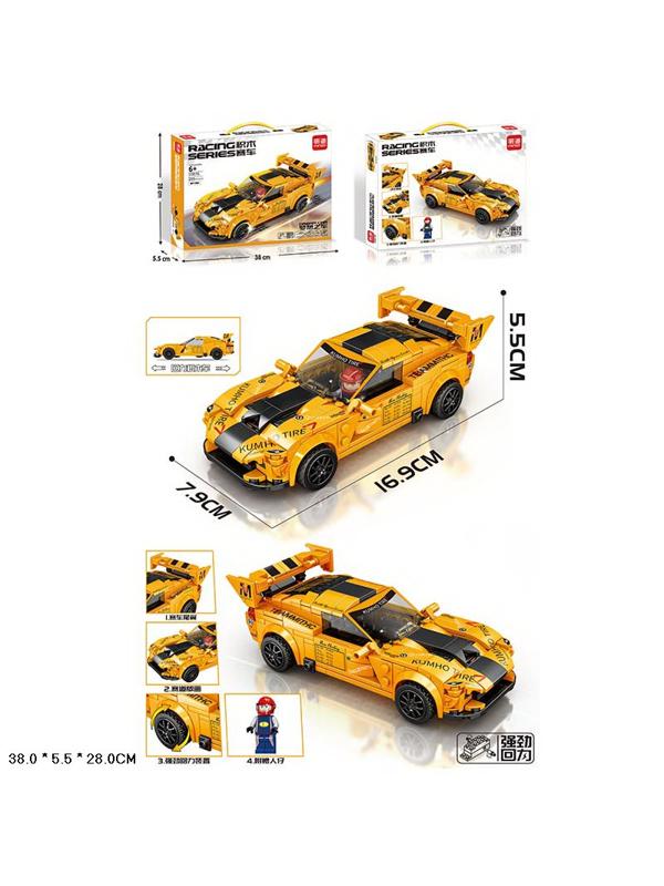 Конструктор MINGDI «Гоночная машина» 10076 / 295 детали