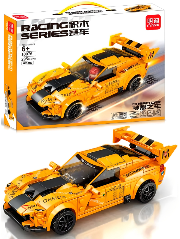 Конструктор MINGDI «Гоночная машина» 10076 / 295 детали