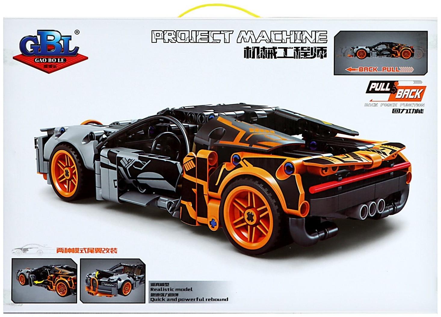 Конструктор GBL «Спорткар Bugatti Veyron» KY1083 / 385 деталей