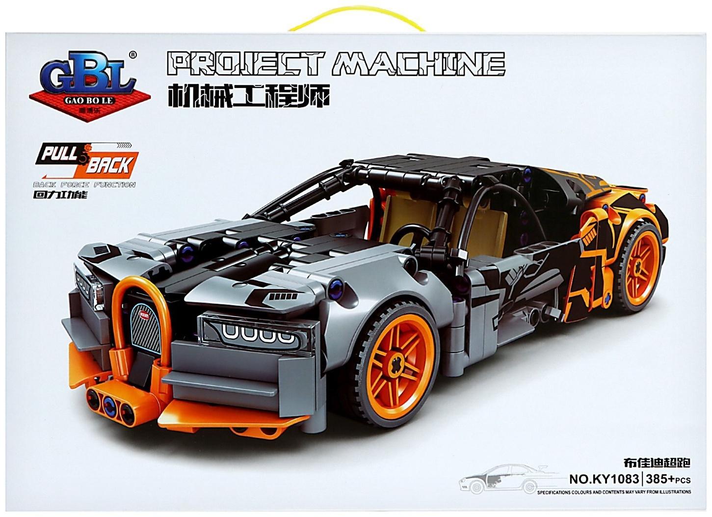 Конструктор GBL «Спорткар Bugatti Veyron» KY1083 / 385 деталей