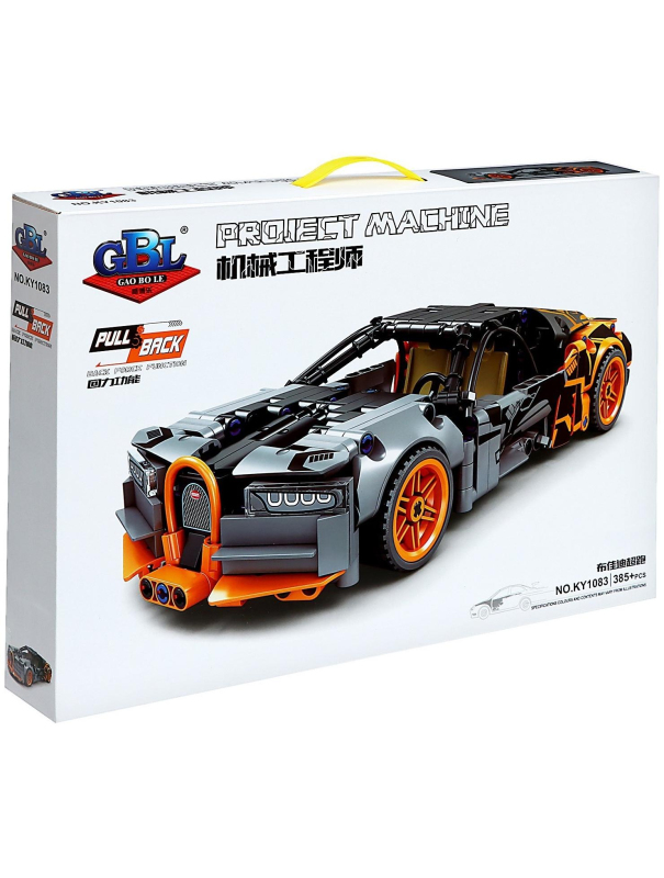 Конструктор GBL «Спорткар Bugatti Veyron» KY1083 / 385 деталей