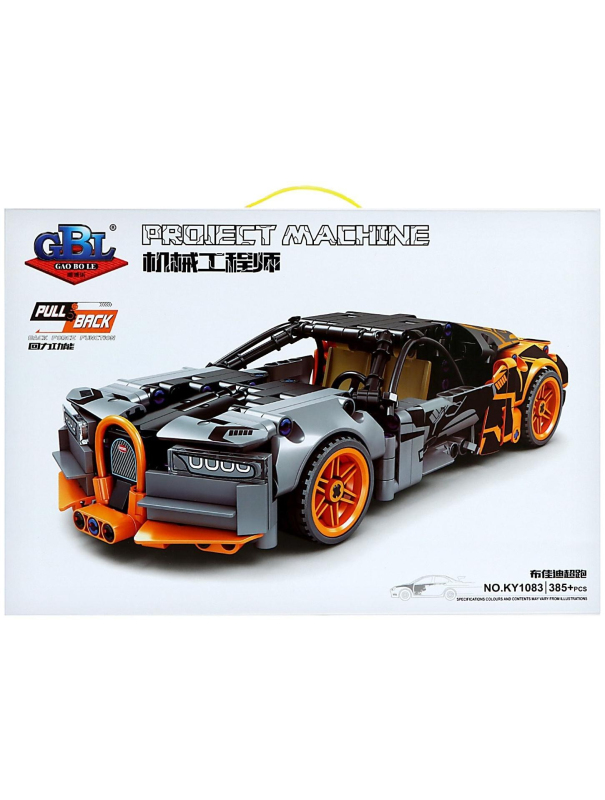 Конструктор GBL «Спорткар Bugatti Veyron» KY1083 / 385 деталей