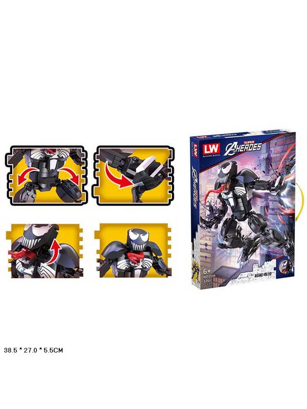 Конструктор LW «Фигурка Венома» 2104 (Super Heroes 76230) / 326 деталей