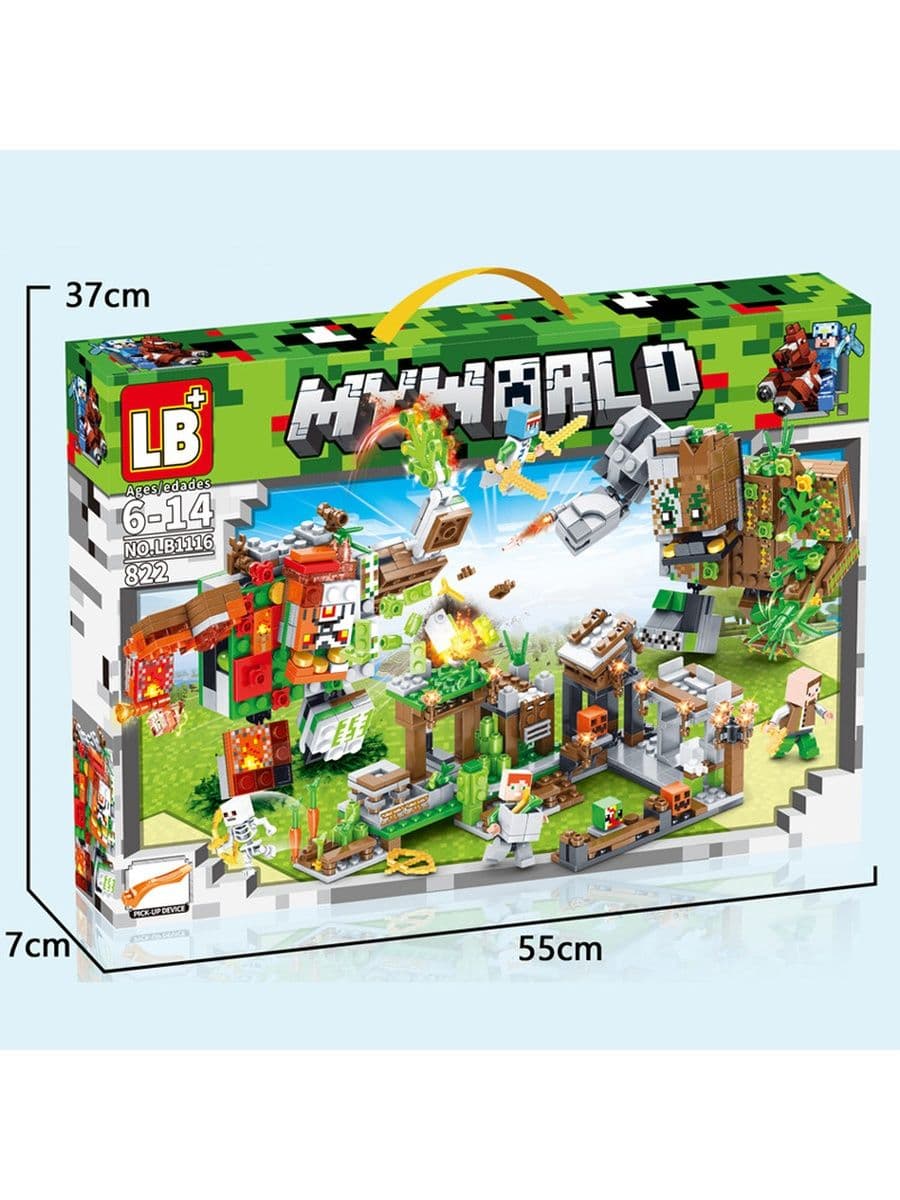 Конструктор LB My World «Майнкрафт» LB1116 / 822 детали