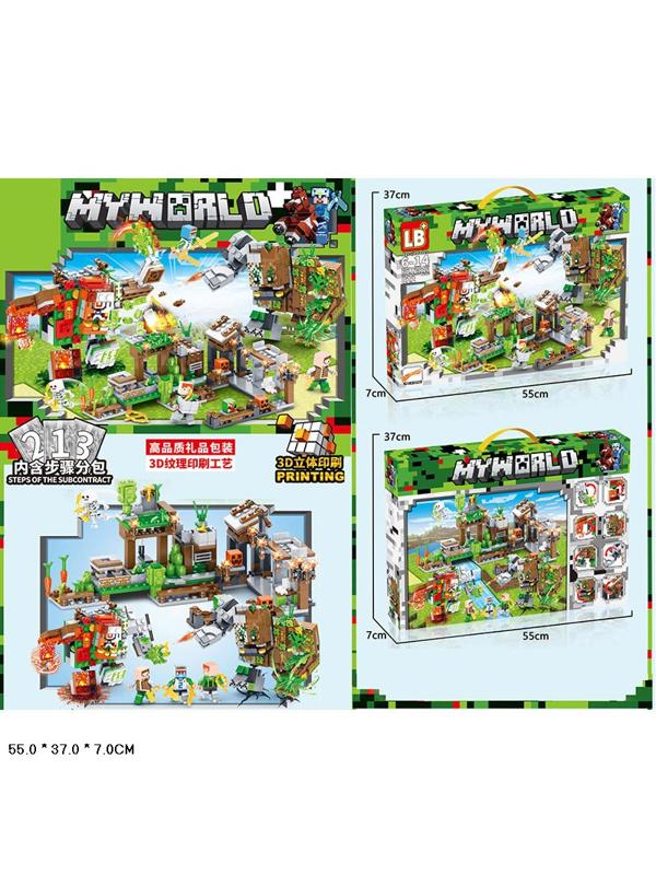 Конструктор LB My World «Майнкрафт» LB1116 / 822 детали