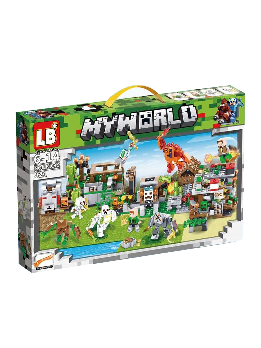 Конструктор LB My World «Майнкрафт» LB1115 / 821 деталь