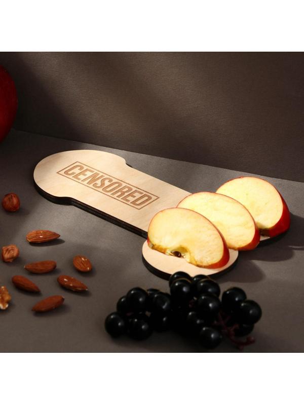 Доска разделочная «Censored», 20 х 12,5 см