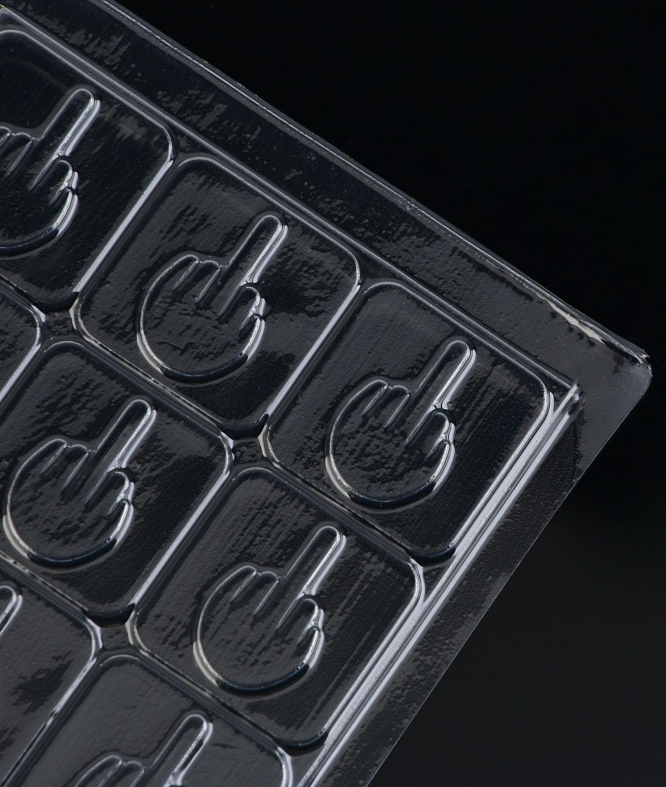 Форма для шоколада «Иду по жизни», 22 х 11 см