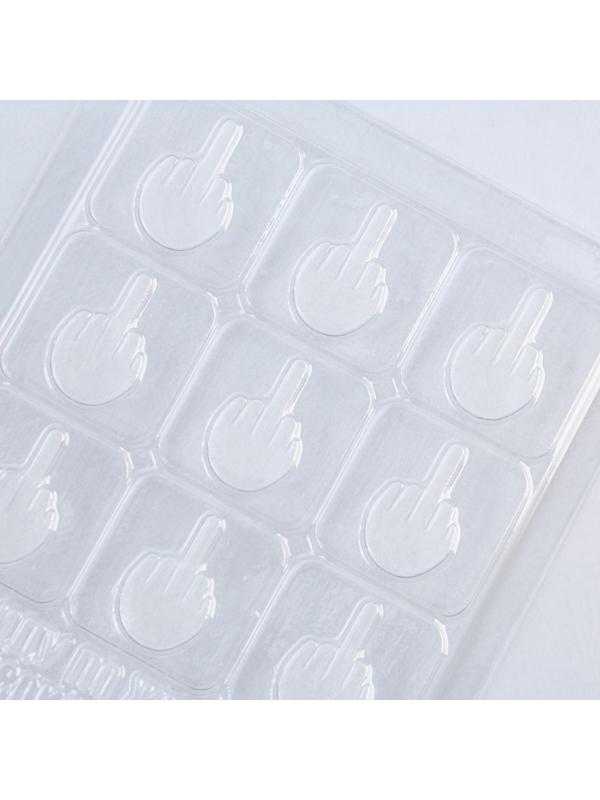 Форма для шоколада «Иду по жизни», 22 х 11 см